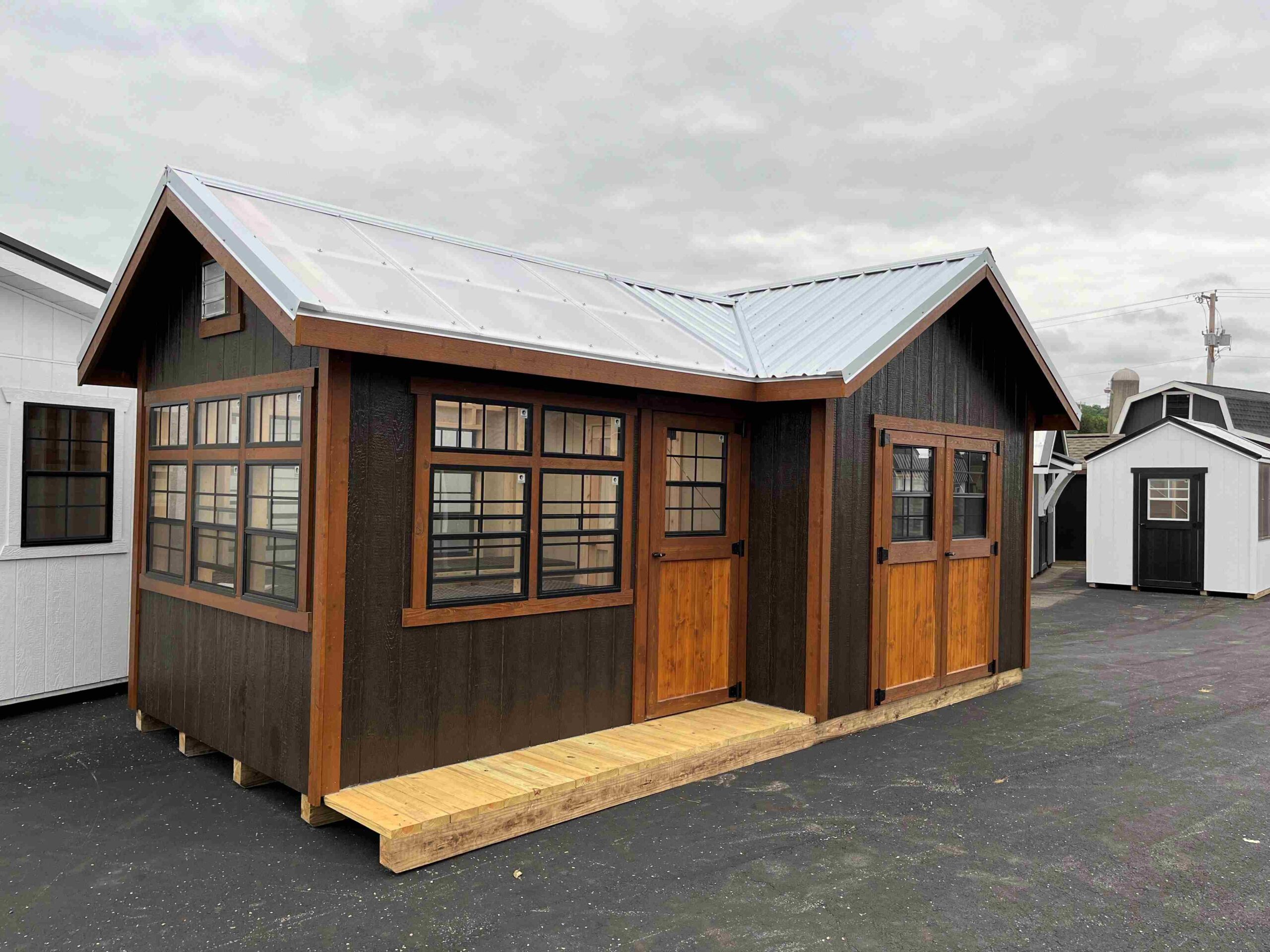 Greenhouse 8×10 Ultimate Gable 10 x 10 Combo Structure (10×20)