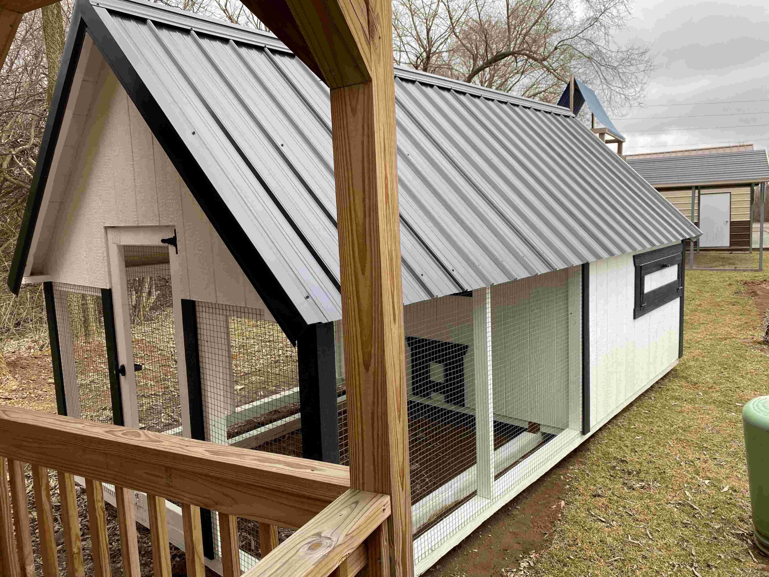 Chicken Coop with Run 8 x 16