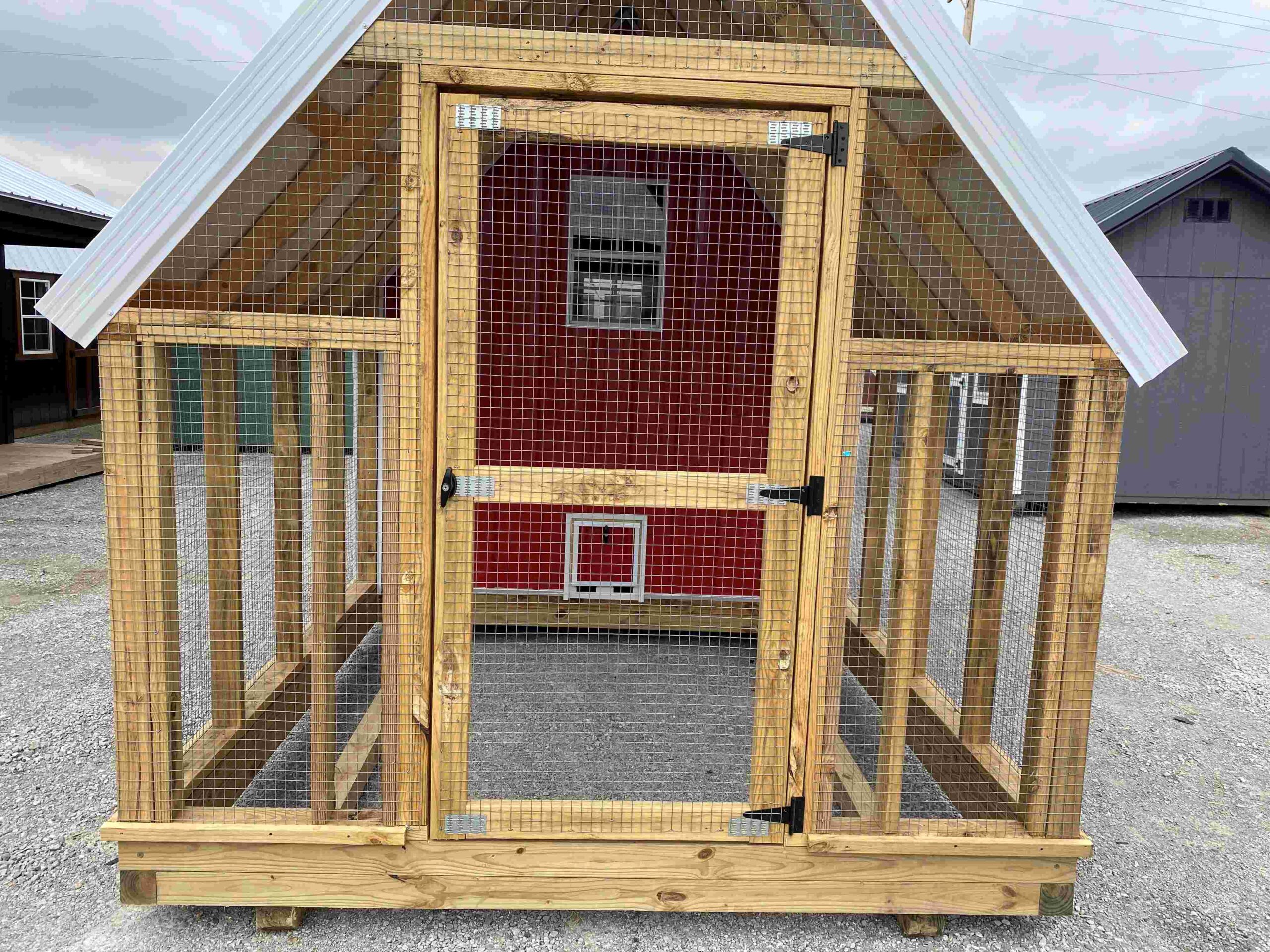 Chicken Coop with Run 8 x 16