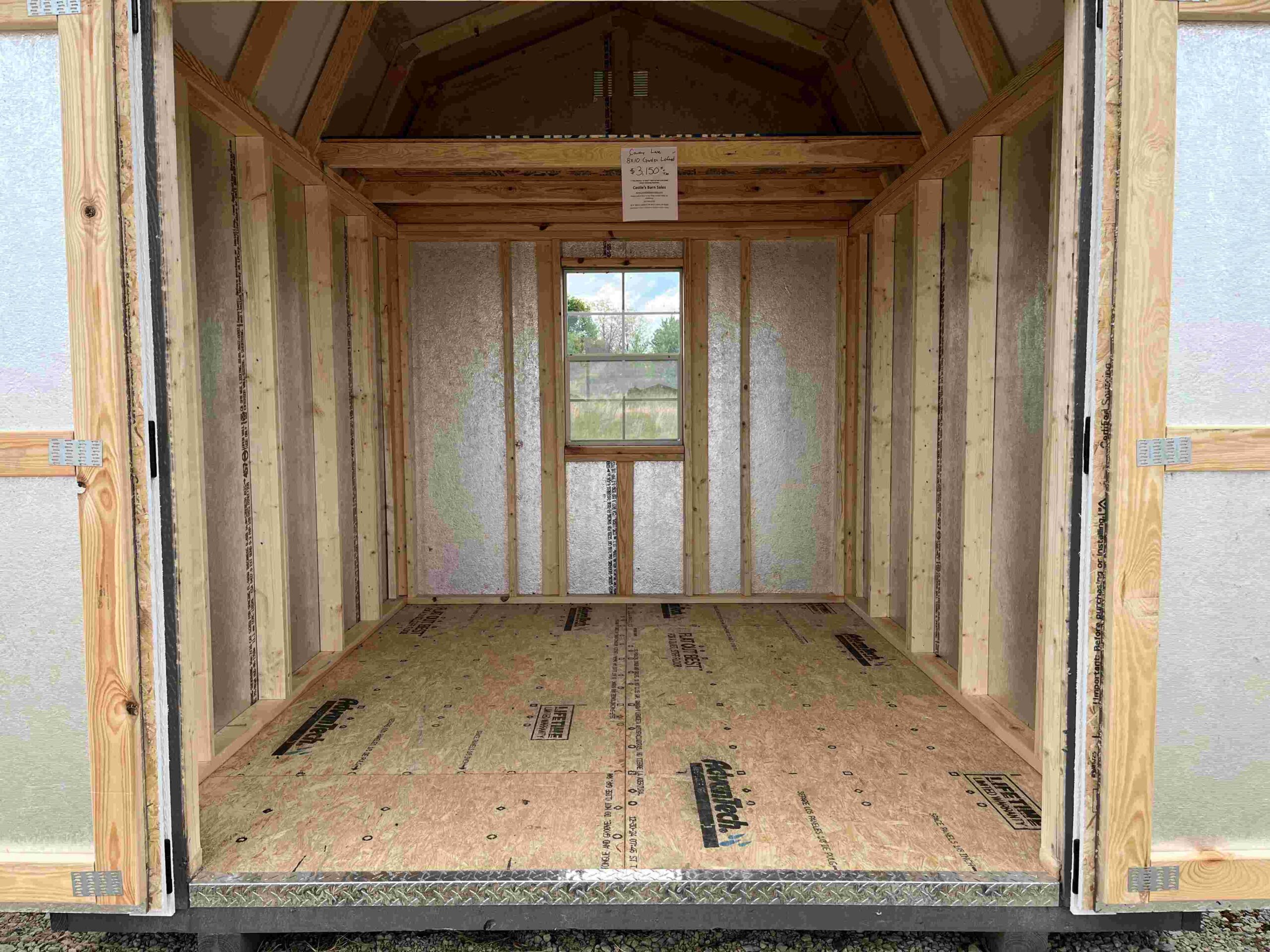 Garden Lofted 8 x 10