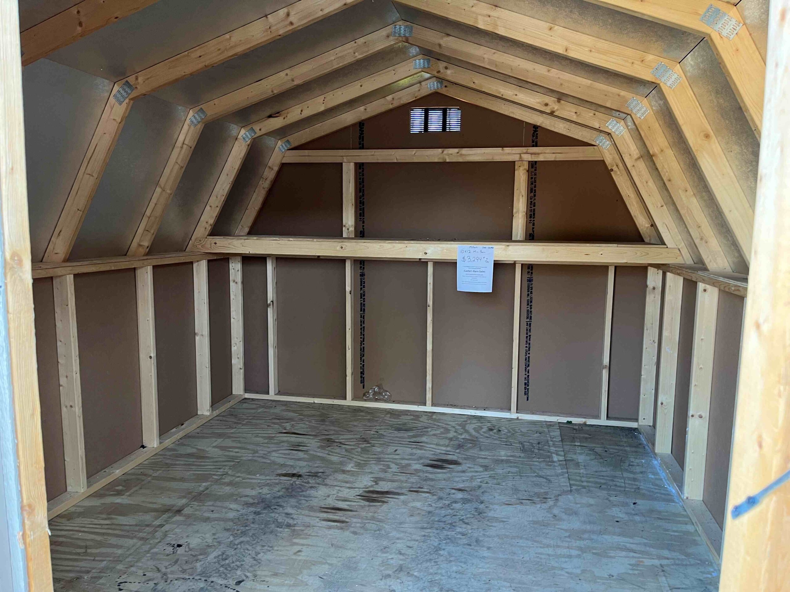 PRE-OWNED Mini Barn 10 x 12