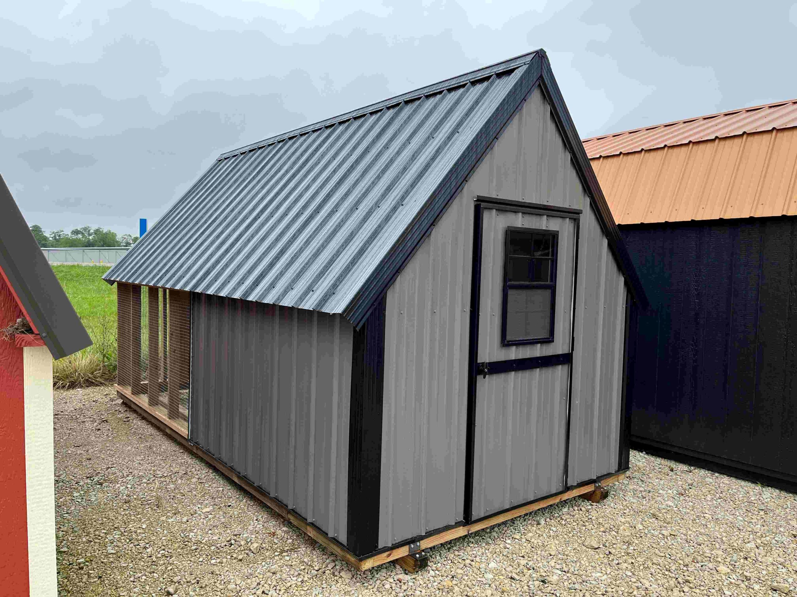 Chicken Coop with Run 8 x 16
