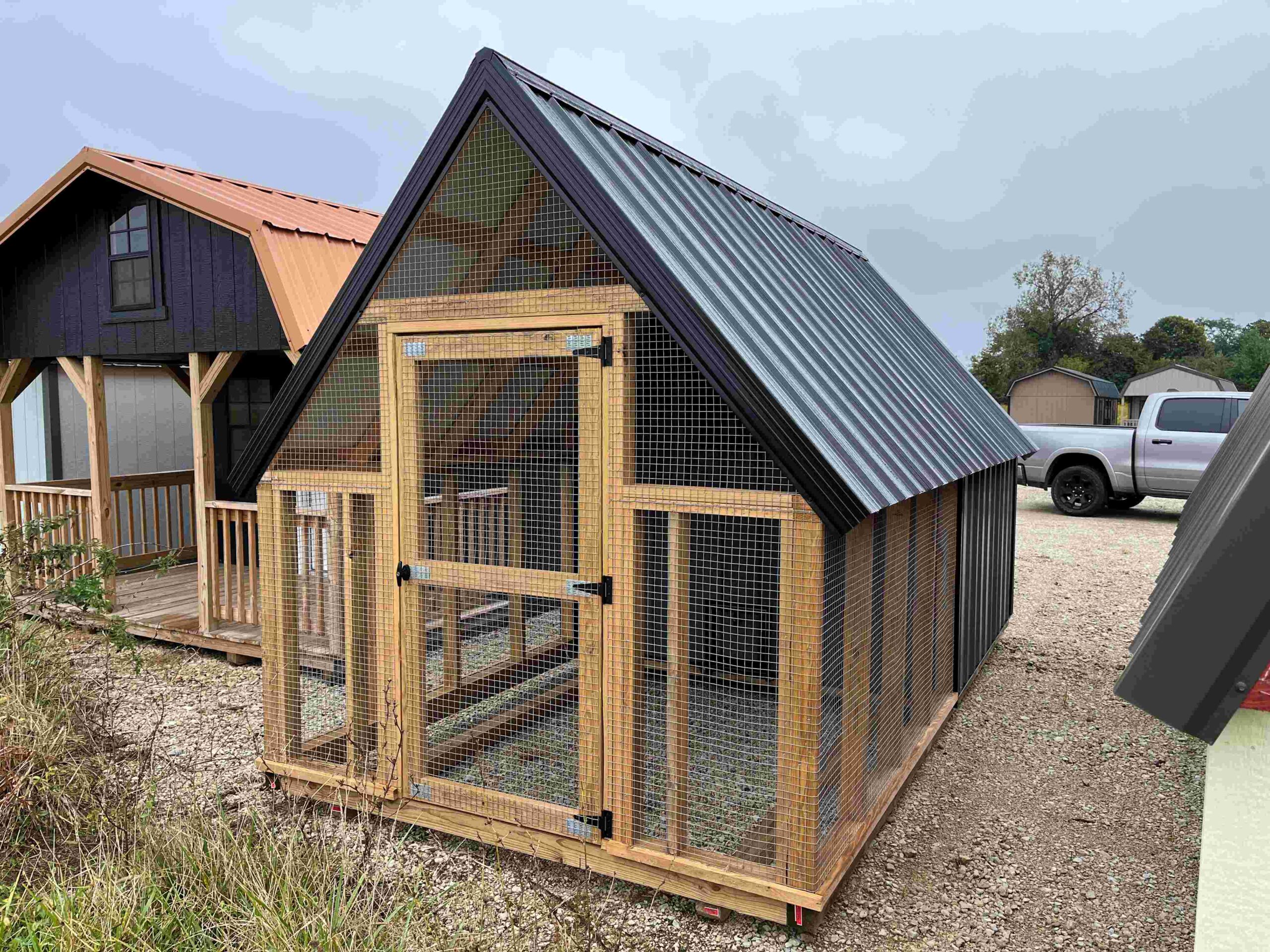 Chicken Coop with Run 8 x 16