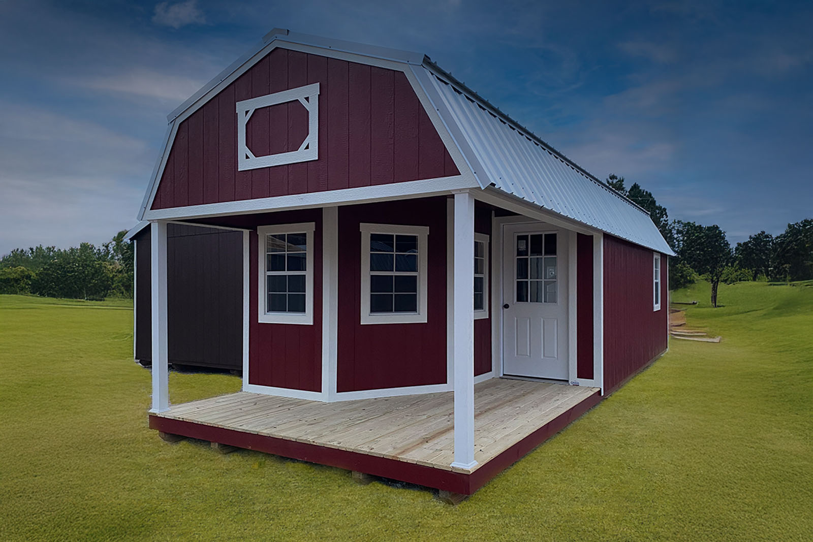 Deluxe Lofted Porch Cabin